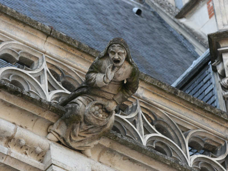 Une gargouille du château (aile Louis XII) blois/photos/blois_chateau_06.jpg