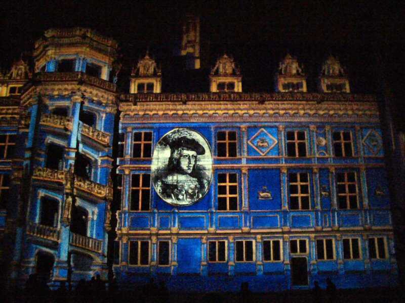 Son et lumière au château - Aile François 1er blois/photos/blois_son_lumiere_02.jpg