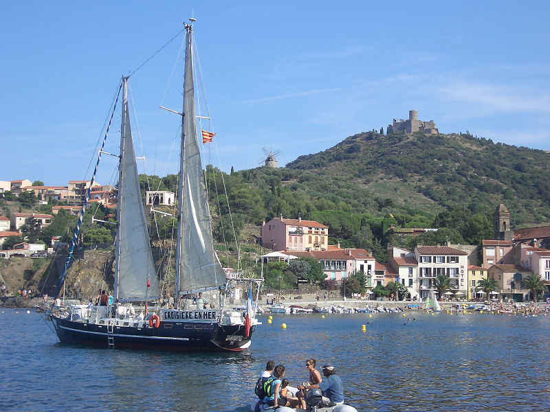 Le Fort St-Elme domine la ville stcyprien/collioure/photos/collioure_28.jpg